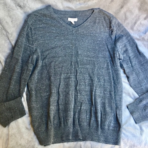 Sonoma Other - Sonoma Life Style Grey V-Neck Sweater M